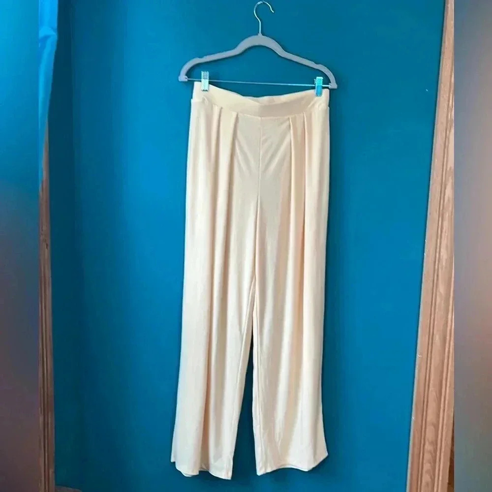 Wide leg pants stretch new